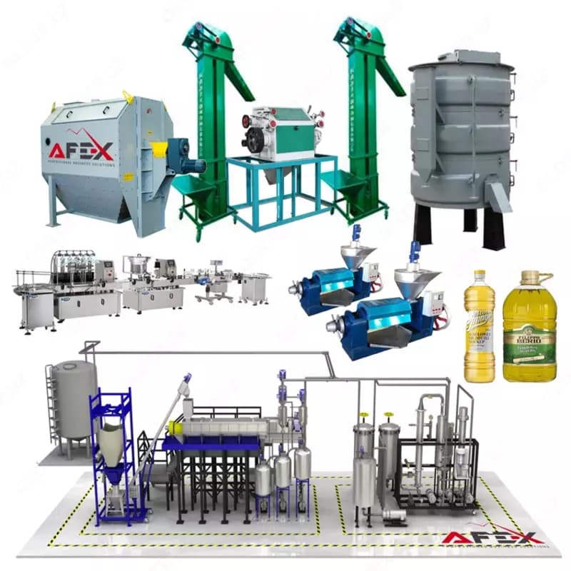 Линия по производству экстракционного хлопкового масла (20 тонн/день) — 2