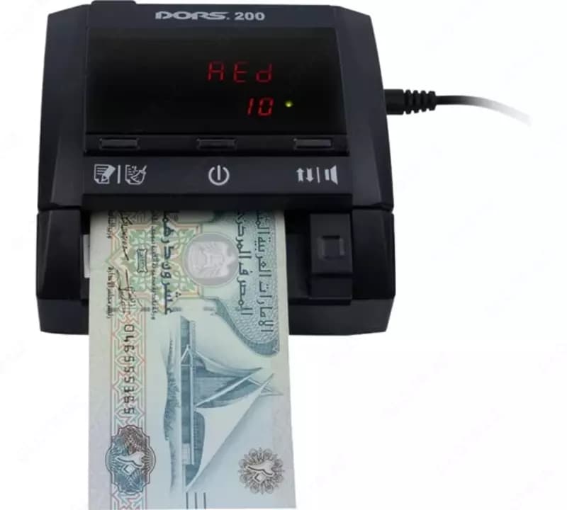 DORS 200 MULTI — Мультивалютный автоматический детектор банкнот — 4