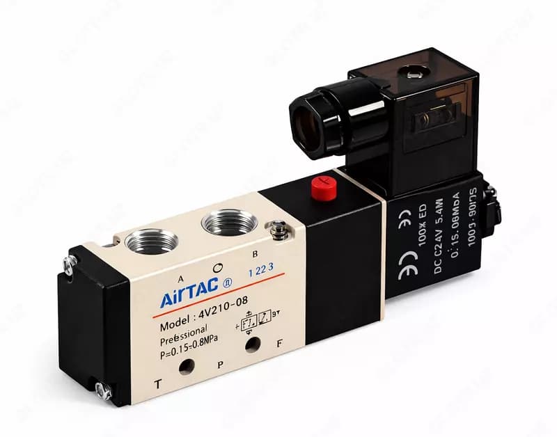 Электромагнитный клапан 24vdc модель 3V210-08-NC B — 3