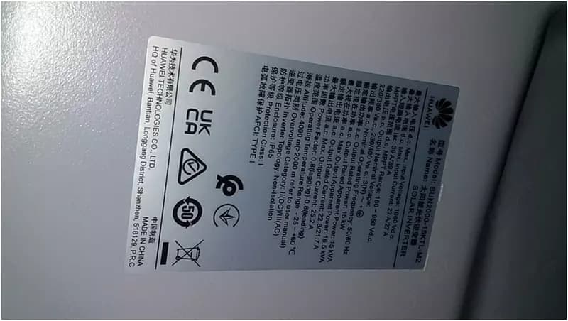 Автономные Солнечные Инверторы HUAWEI 15kW On Grid Invertor — 2