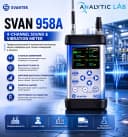 SVANTEK SVAN 958A — 4-канальный анализатор шума и вибрации