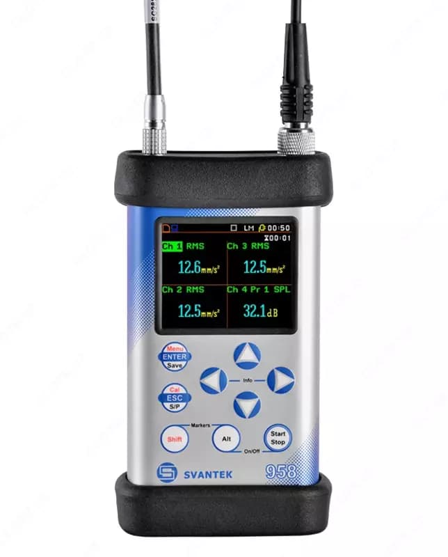 SVANTEK SVAN 958A — 4-канальный анализатор шума и вибрации — 2