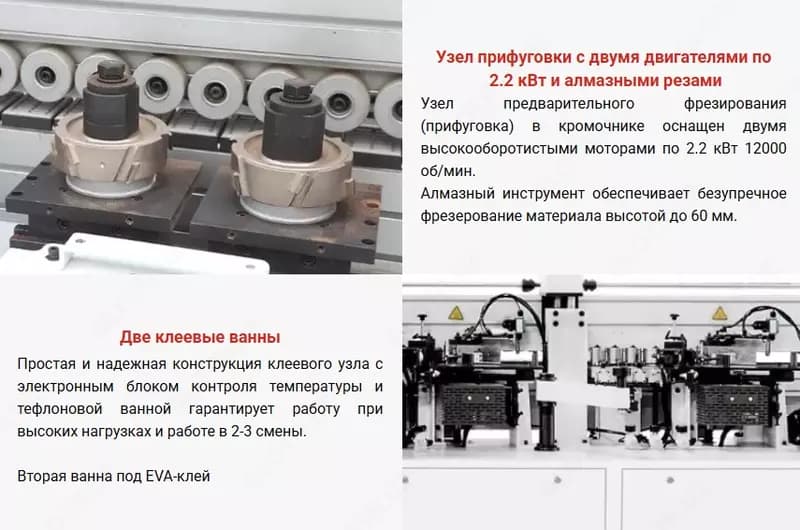 Автоматический кромкооблицовочный станок HUAHUA-506RL — 4