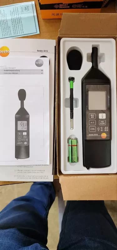Цифровой шумомер Testo-815 — 3