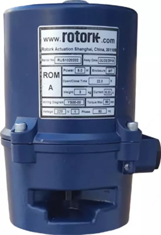 Четвертьоборотные электрические исполнительные механизмы (приводы) Rotork — 1
