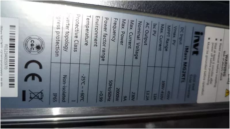 Автономные Солнечные Инверторы Invt 2kW On Grid Inverter — 2