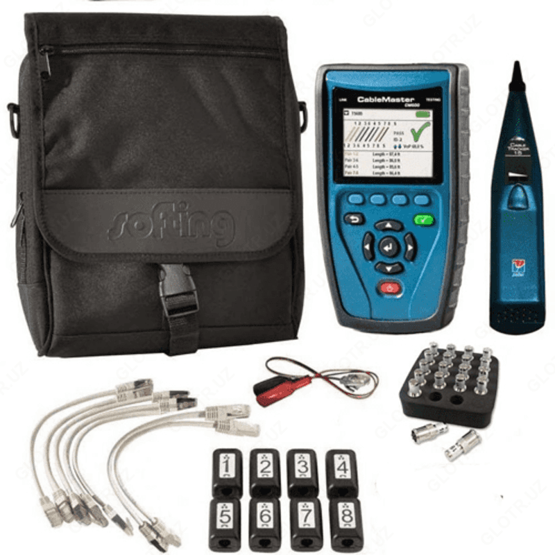 CableMaster 650 — комплект кабельного тестера, щупа и аксессуаров — 1
