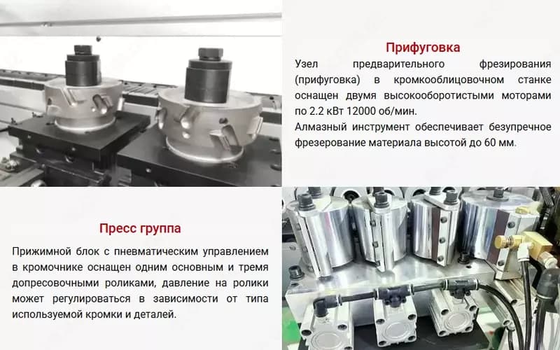 Автоматический кромкооблицовочный станок HUAHUA-556RLK — 2
