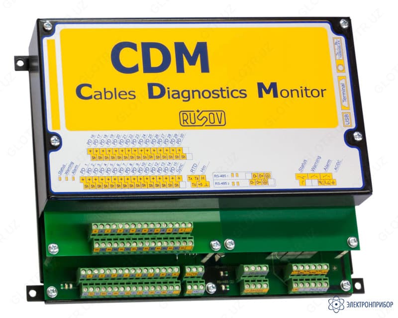 CDM-6 — система мониторинга и диагностики дефектов изоляции высоковольтных кабельных линий (6 каналов) — 2