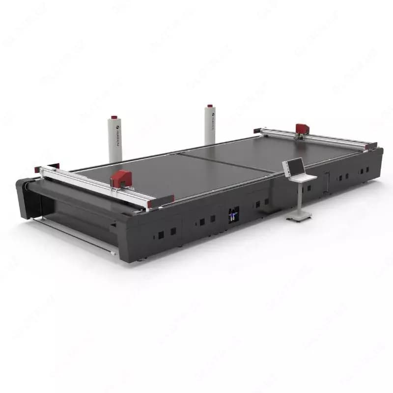 Машина для резки кожаных перчаток с ЧПУ RUIZHOU RZCUT5-2516E — 1