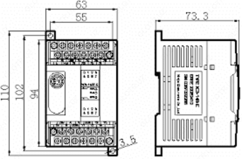 Программируемый логический контроллер plc XC3 серии micro plc XC3-14T-E — 2