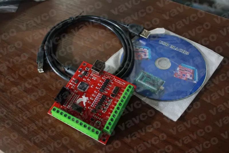Плата управления (Контроллер) Mach3 (c USB портом) — 1