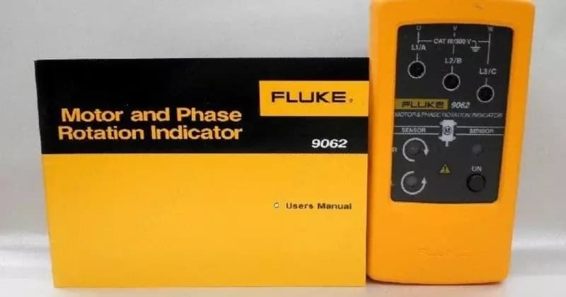 Fluke 9062 — индикатор чередования фаз и вращения электродвигателя — 1