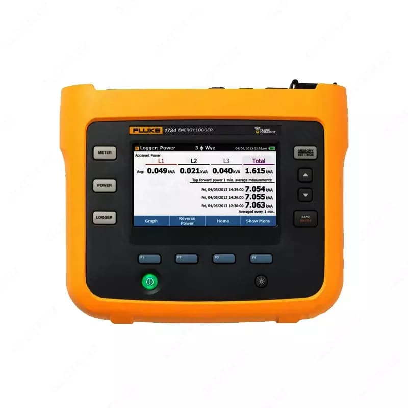 Fluke 1734 — трехфазный анализатор качества электроэнергии — 2