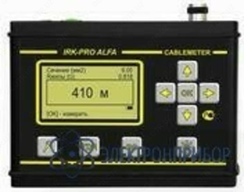 CableMeter E — рефлектометр + мост для измерения длины и входного контроля силового кабеля — 1