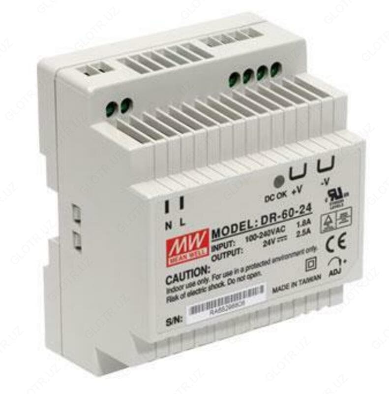 Блок питания MEANWELL DR-60-24 — 4
