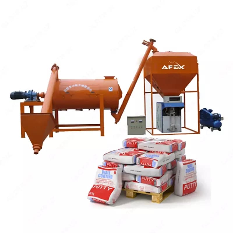 Линия по производству сухих гипсовых смесей — 2