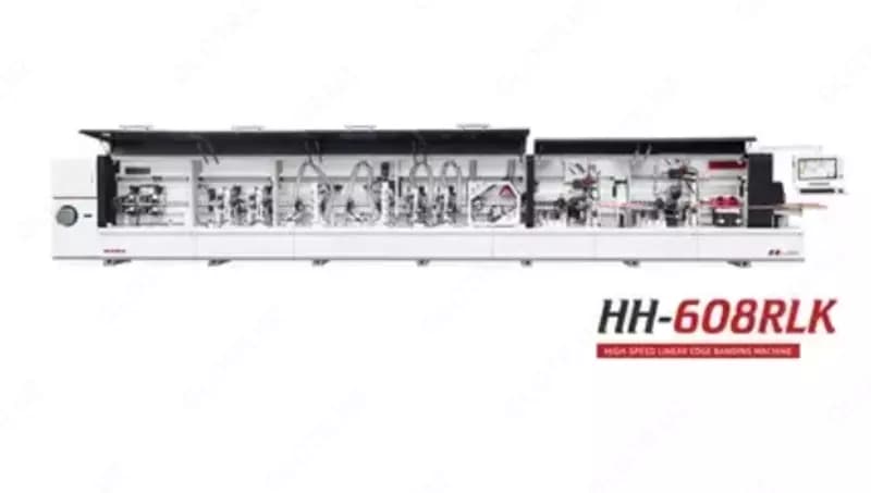 Автоматический кромкооблицовочный станок HUAHUA-608RLK — 1