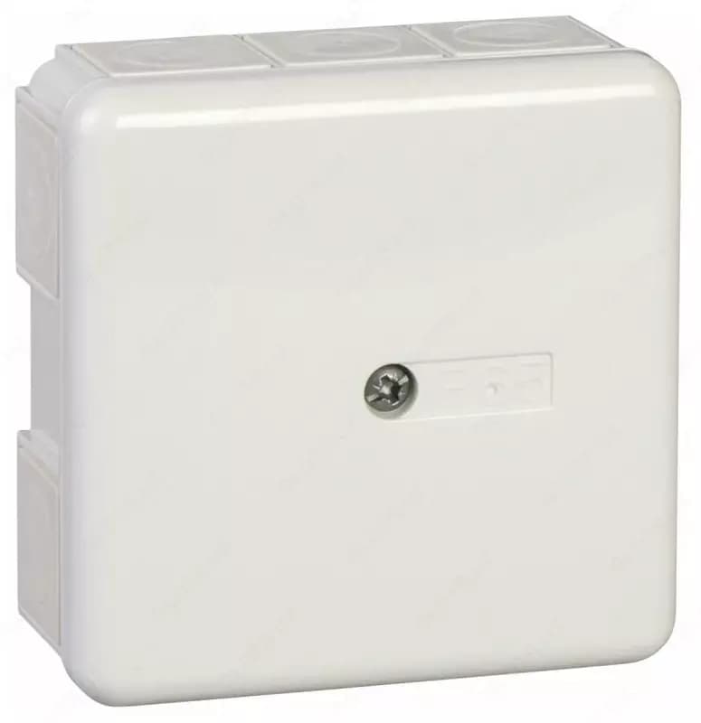 Коробка клеммная соединительная 87*87*40 1Р65 белая, колодка 5х440 — 1