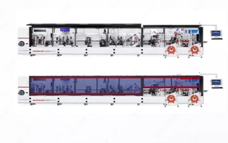Автоматический кромкооблицовочный станок HUAHUA-688RLKHZ (лазер) — 1