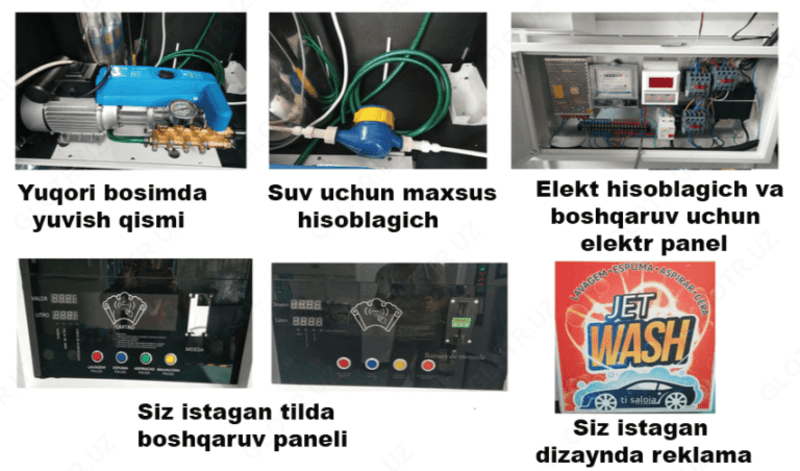 Автомойка самообслуживания (автомойка) AF-L029 — 6