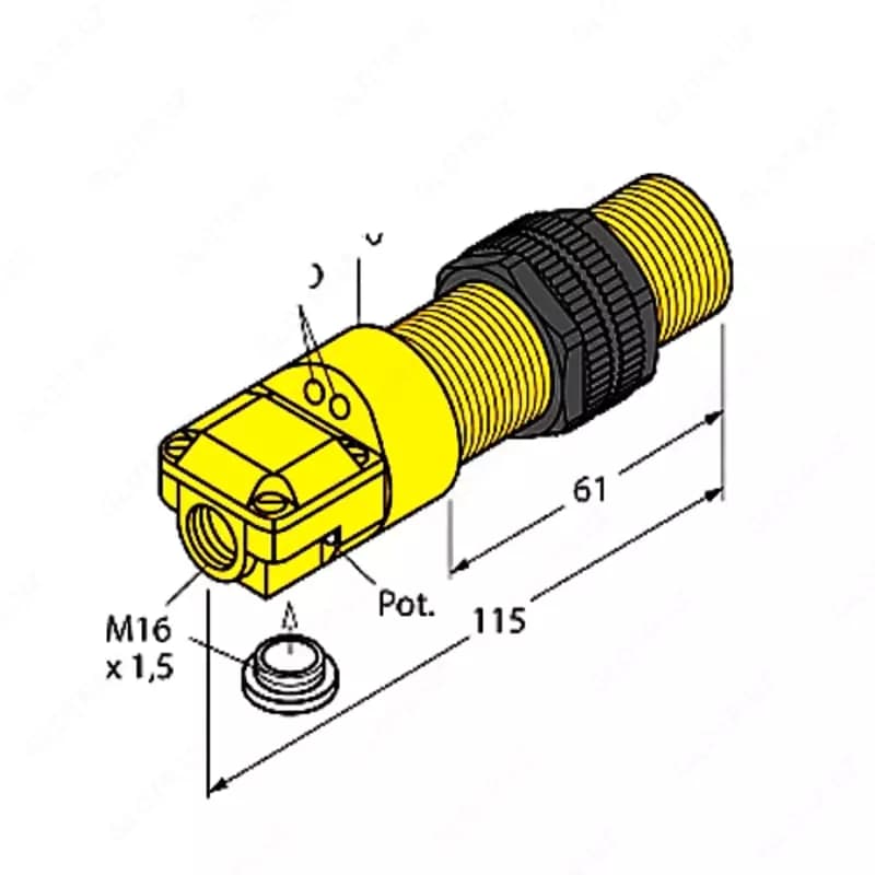 Индуктивный датчик TURCK BI10-P30SR-FZ3X2 — 2