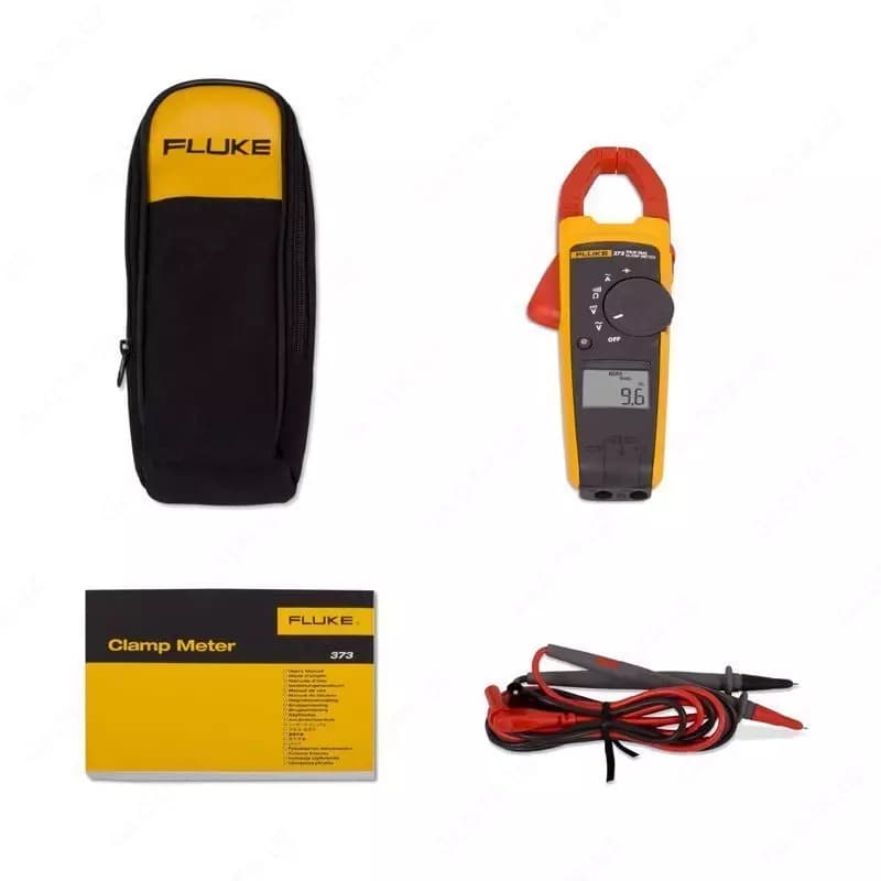 Fluke 373 — токоизмерительные клещи с измерением истинного среднеквадратичного значения переменного тока — 1