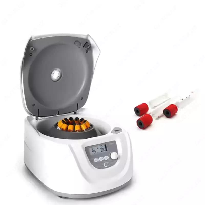 Низкоскоростная центрифуга DM0412 с ротором A12-10P и адаптерами A10P15 — 2