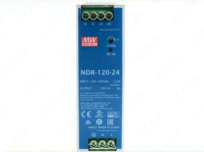 NDR-120-24 Блок питания MEAN WELL — 2