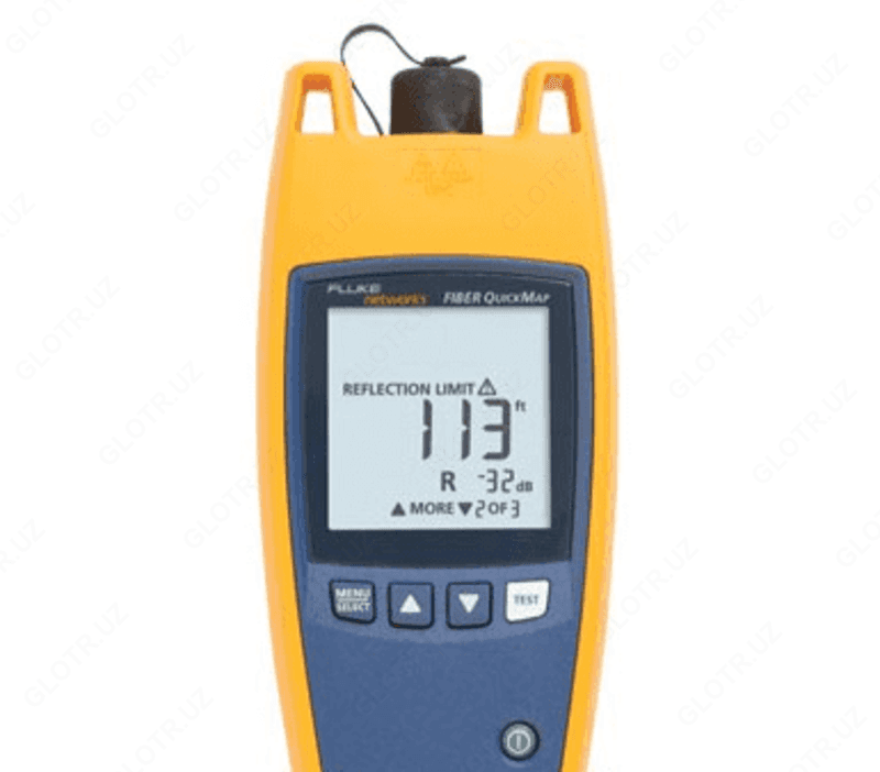 Fluke Fiber QuickMap — прибор поиска неисправностей и определения расстояния до них в многомодовых кабеля — 1