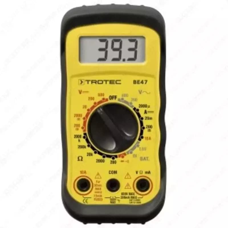 Trotec BE47 — мультиметр цифровой — 1