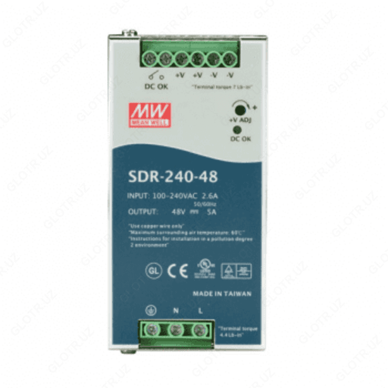 SDR-240-48 Блок питания MEAN WELL — 2