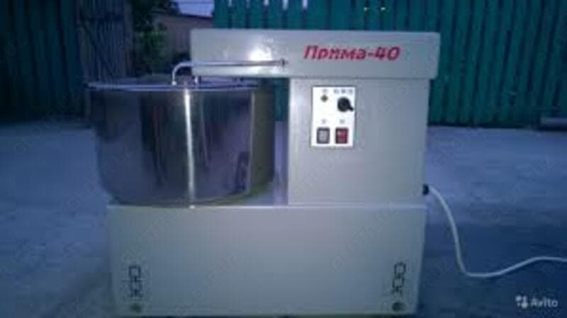 ТЕСТОМЕСИЛЬНАЯ МАШИНА СО СТАЦИОНАРНОЙ ДЕЖОЙ ”ПРИМА-40” — 2