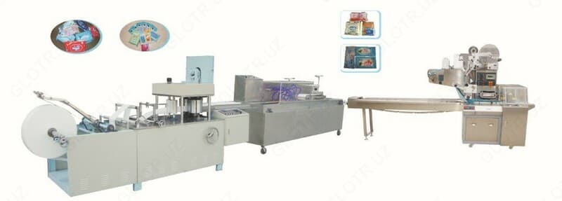Оборудование для производства влажных салфеток AF-B003 — 2
