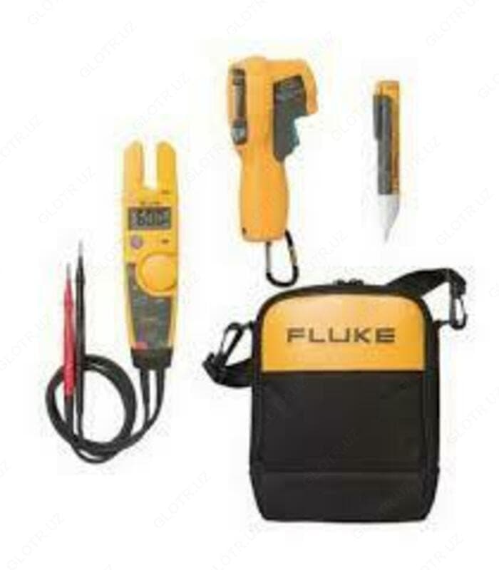 Fluke T5-600/62MAX+/1ACE — комплект клещей токоизмерительных, инфракрасного термометра и индикатора переменного напряжения — 1