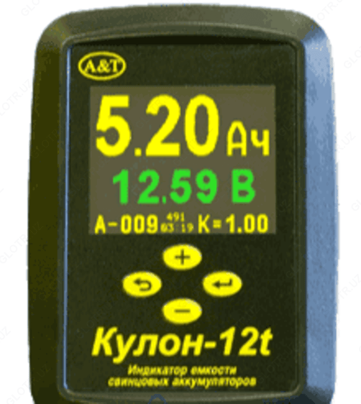 Кулон-12t — индикатор емкости свинцовых аккумуляторов — 1