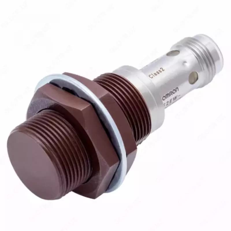 Датчик, индуктивный цельнометаллический, Omron, E2EW-QX12B1T18-M1, — 1