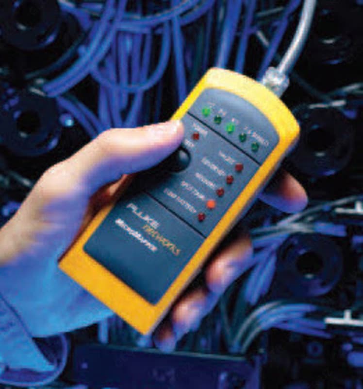 Fluke MicroMapper — тестер схемы разводки кабелей — 2