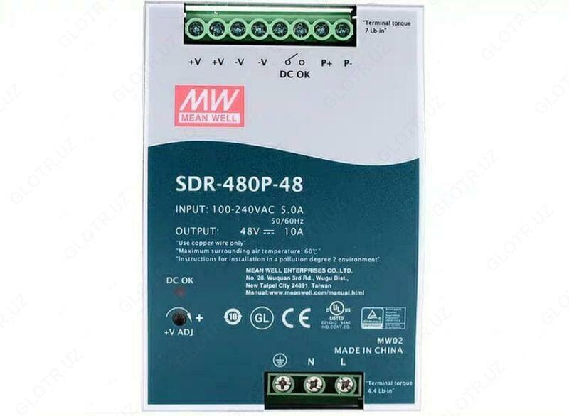 SDR-480P-48 Блок питания MEAN WELL — 2