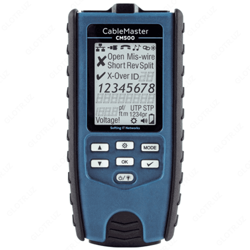 CableMaster 500 — тестер витой пары RJ45/12/11 и коаксиального кабеля (с определением длины) — 1