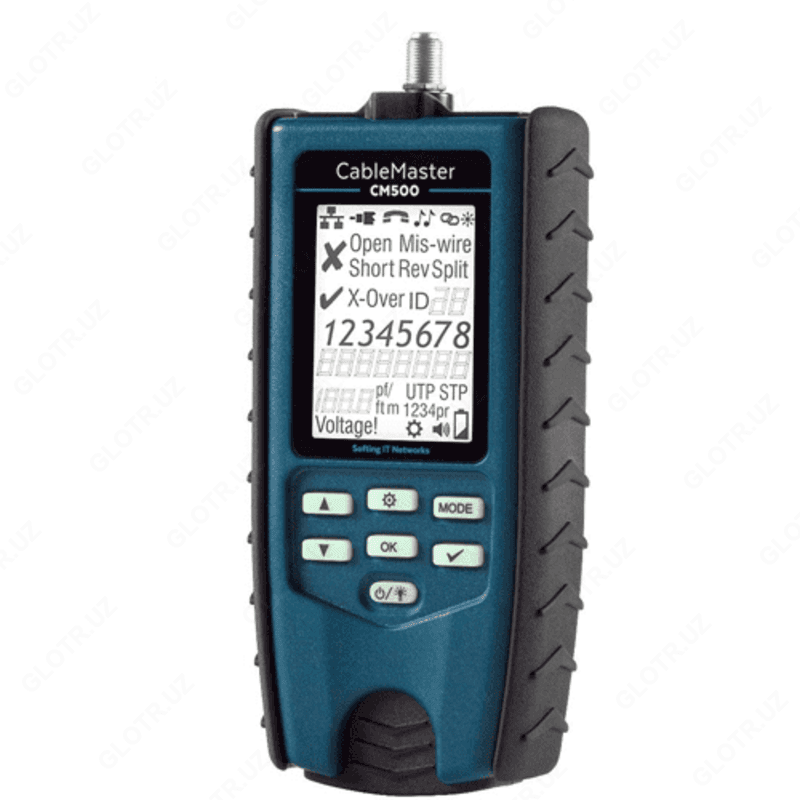 CableMaster 500 — тестер витой пары RJ45/12/11 и коаксиального кабеля (с определением длины) — 2