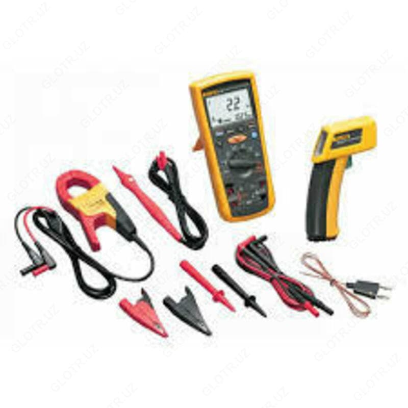Fluke 62MAX+/323/1AC — комплект инфракрасного термометра, токоизмерительных клещей и детектор напряжения переменного тока — 1