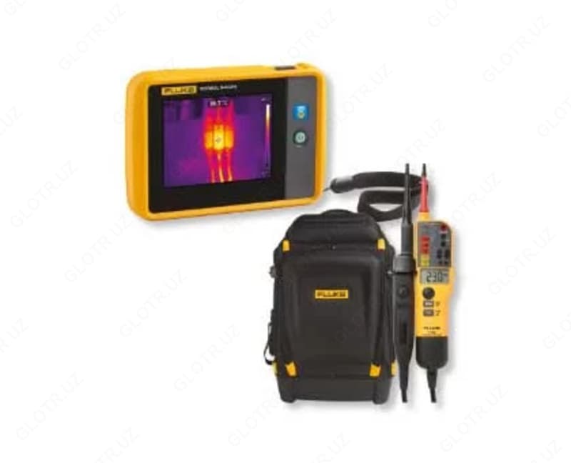 Fluke PTi120/T150/BP — комплект тепловизора, тестера напряжения и рюкзака — 2