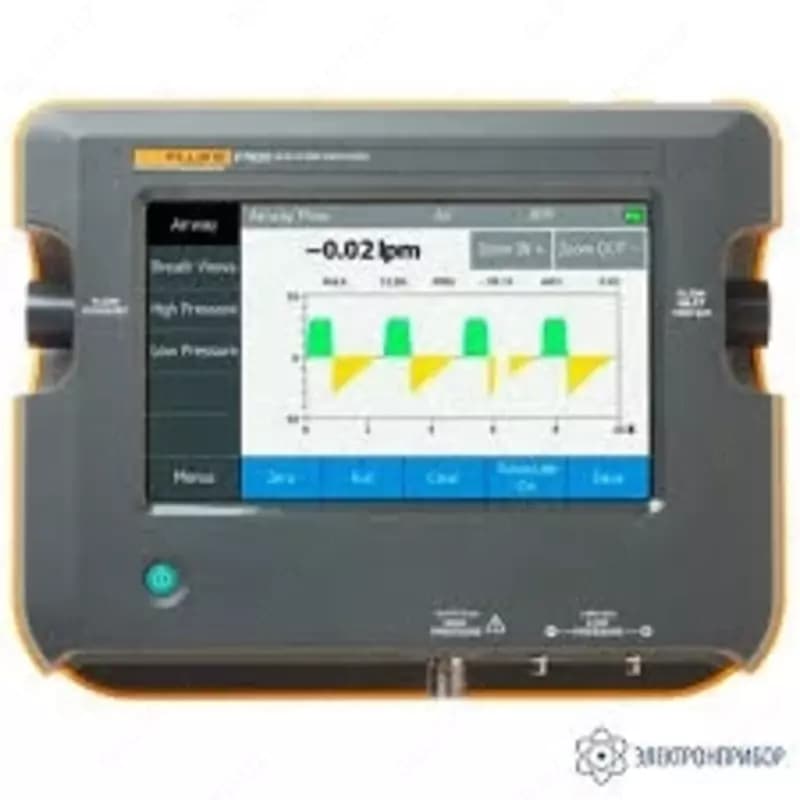 Fluke VT650 — анализатор расхода газов/аппаратов ИВЛ — 1