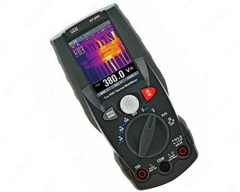 DT-898 — мультиметр TRMS с встроенным тепловизором — 1