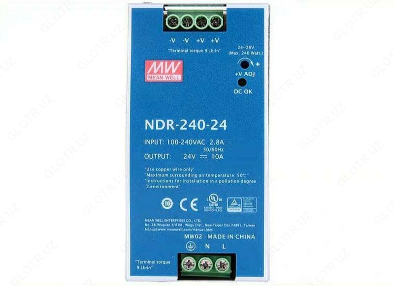 NDR-240-24 Блок питания MEAN WELL — 2