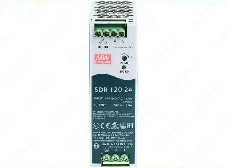 SDR-120-24 Блок питания MEAN WELL — 2