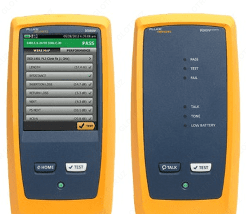 Fluke DSX-8000 — кабельный тестер для сертификации СКС — 1