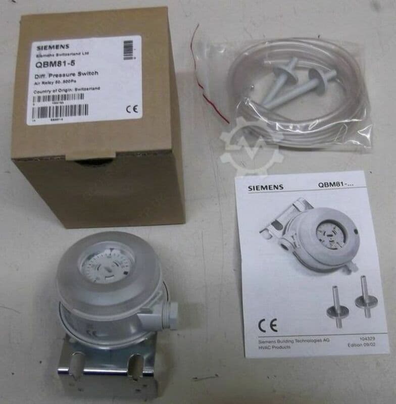 QBM 81 Датчик перепада давления Siemens — 3