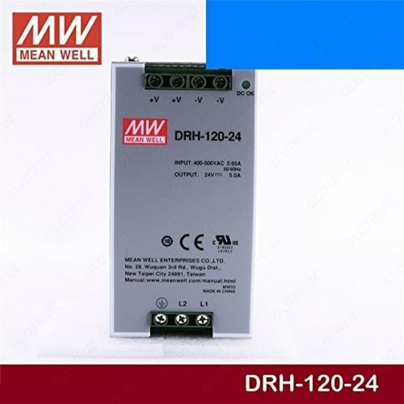DRH-120-24 Блок питания импульсный MEAN WELL — 2